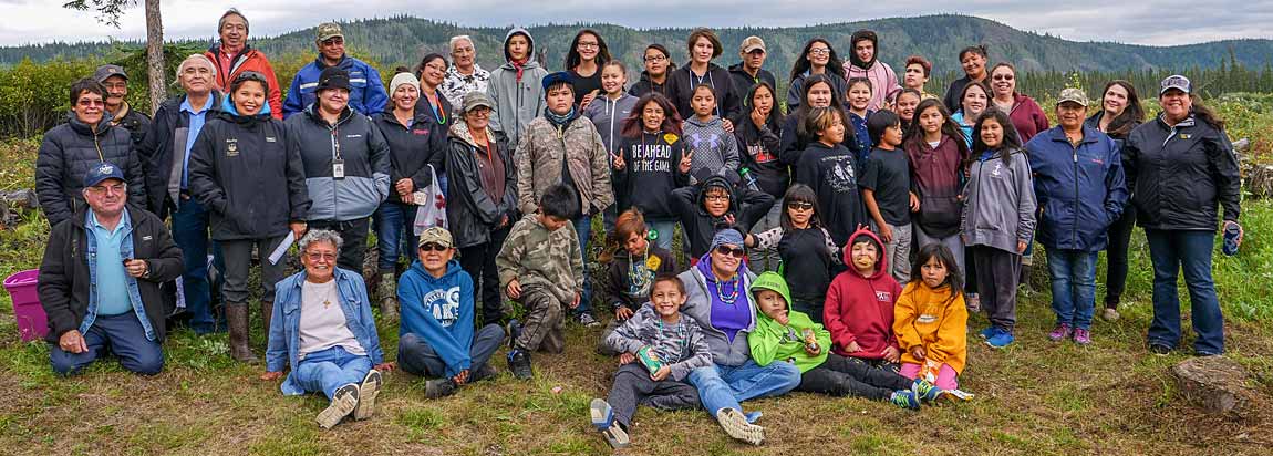 Yukon River area residents gather for a summer community event